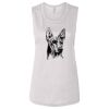 Ladies' Bella Flowy Scoop Muscle Tank Thumbnail