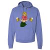 Unisex 7.2 oz., 80/20 Pullover Hood Sweatshirt Thumbnail